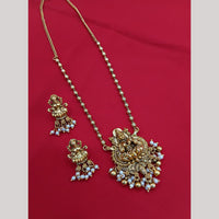 Lucentarts Jewellery  Temple Necklace Set