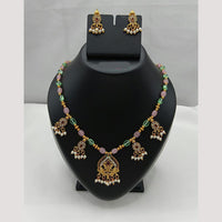 Lucentarts Jewellery Classic Pota And Austrian Stone Beaded Necklace Set