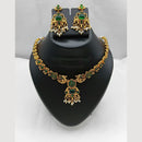 Lucentarts Jewellery Elegant Ensemble Pota And Pearl Necklace Set