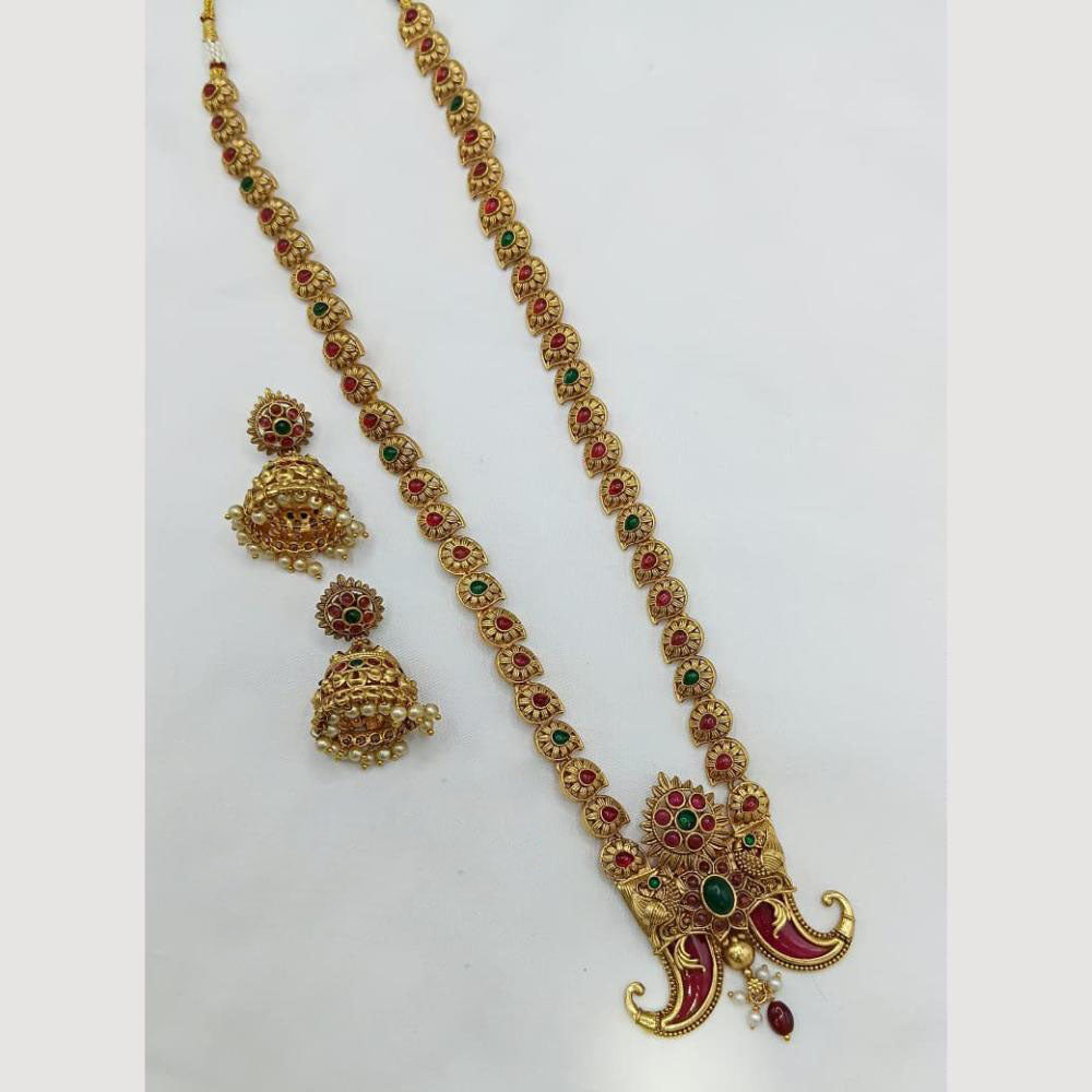 Lucentarts Jewellery Elegant Ensemble Pota Stone Necklace Set
