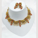 Lucentarts Jewellery Elegant Ensemble Pota And Pearl Necklace Set