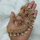 Lucentarts Jewellery Timeless Elegant Austrian Stone And Pearl Necklace Set
