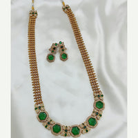 Lucentarts Jewellery Classic Charm Pota And Austrian Stone Necklace Set