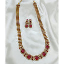 Lucentarts Jewellery Classic Charm Pota And Austrian Stone Necklace Set