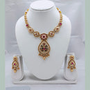 Lucentarts Jewellery Classic Charm Pota And Austrian Stone Necklace Set