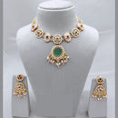 Lucentarts Jewellery Classic Pota And Meenakari Beads Pearl Necklace Set