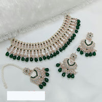  Lucentarts Jewellery Premium Fashion Necklace Beads And Austrain Stone Jewelery Set 