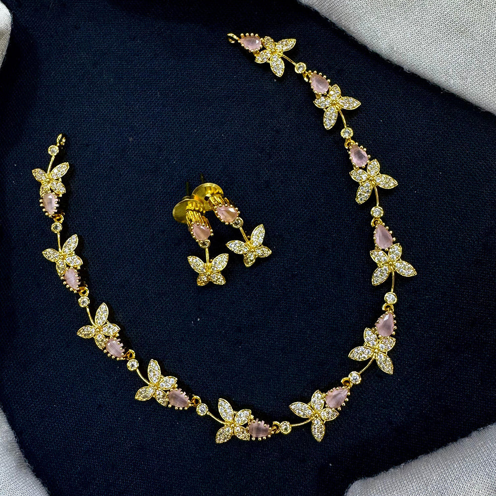 Lucentarts Jewellery Luxurious Austrian Stone Necklace Set