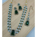 Lucentarts Jewellery Fancy Crystal Stone Necklace Set