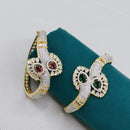 Lucentarts Jewellery American Diamond Openable Bracelet