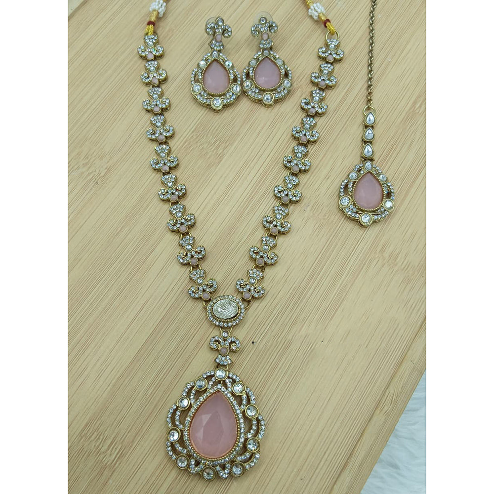 Lucentarts Jewellery Glam Crystal Stone Austrian Necklace Set