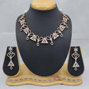 Lucentarts Jewellery Allure Austrian Stone And American Diamond Necklace Set