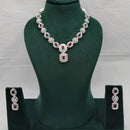 Lucentarts Jewellery Luxury Crystal Stone Sparkle Necklace Set