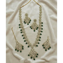 Lucentarts Jewellery Luxury Designer Austrian Stone And Beads Necklace Set