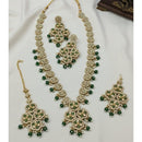 Lucentarts Jewellery Luxury Designer Pota Stone And Beads Necklace Set