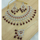 Lucentarts Jewellery Heritage Style Pota Austrian Stone Beaded Choker Necklace Set