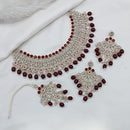Lucentarts Jewellery Heritage Style Pota Austrian Stone Beaded Choker Necklace Set