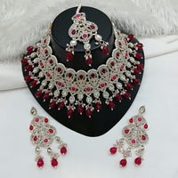 Lucentarts Jewellery Heritage Style Pota Austrian Stone Beaded Choker Necklace Set
