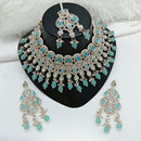 Lucentarts Jewellery Heritage Style Pota Austrian Stone Beaded Choker Necklace Set
