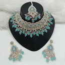 Lucentarts Jewellery Heritage Style Pota Austrian Stone Beaded Choker Necklace Set