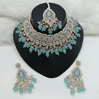 Lucentarts Jewellery Heritage Style Pota Austrian Stone Beaded Choker Necklace Set