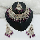 Lucentarts Jewellery Heritage Style Pota Austrian Stone Beaded Choker Necklace Set