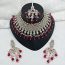 Lucentarts Jewellery Heritage Style Pota Austrian Stone Beaded Choker Necklace Set