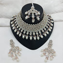 Lucentarts Jewellery Heritage Style Pota Austrian Stone Beaded Choker Necklace Set