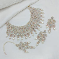 Lucentarts Jewellery Heritage Style Pota Austrian Stone Beaded Choker Necklace Set