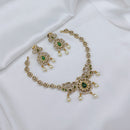 Lucentarts Jewellery Elegant Pota Stone And Austrian Necklace Set