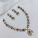 Lucentarts Jewellery Elegant Pota Stone And Austrian Necklace Set