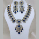 Lucentarts Jewellery Elegant Pota Stone And Austrian Necklace Set