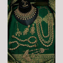 Lucentarts Jewellery Gorgeous Austrian Stone And Beads Bridal Jewelry Set