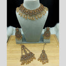 Lucentarts Jewellery Classic Austrain Stone Beads And Pearl Necklace Set