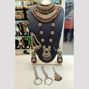 Lucentarts Jewellery Glamorous Grand Austrian Stone And Beads Bridal Statement Set