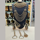 Lucentarts Jewellery Glamorous Grand Austrian Stone And Beads Bridal Statement Set