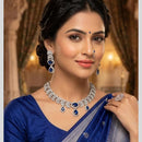 Lucentarts Jewellery Sparkle Crystal And Austrian Stone Designer Necklace Set