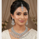 Lucentarts Jewellery Glam Austrian Stone Fashion Necklace Set