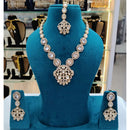 Lucentarts Jewellery Royal Polki Kundan Stone Necklace Set