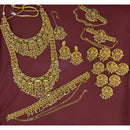 Lucentarts Jewellery Designer Pota Stone And Pearl Double Necklace Set