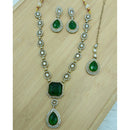 Lucentarts Jewellery Designer Crystal Stone Necklace Set