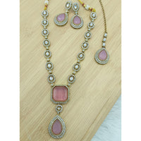 Lucentarts Jewellery Designer Crystal Stone Necklace Set