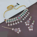 Lucentarts Jewellery Designer Polki Kundan Stone Choker Necklace Set