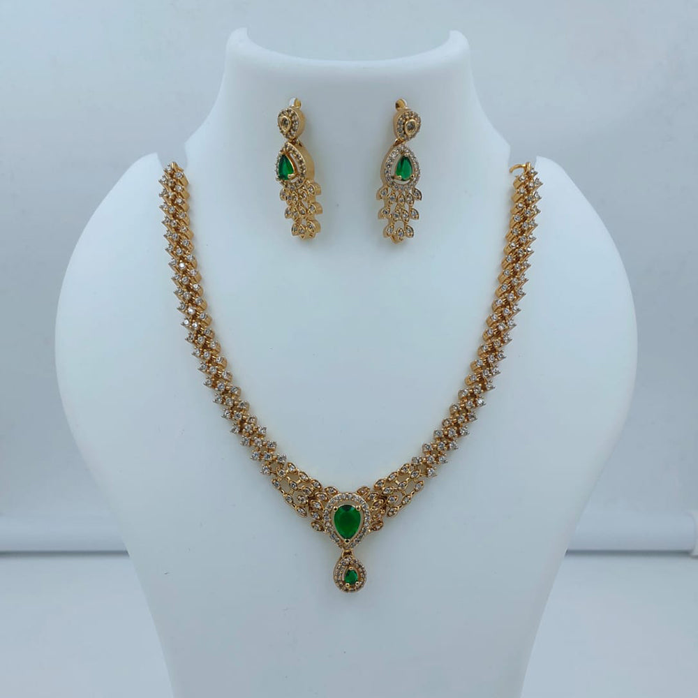 Lucentarts Jewellery Gorgeous Crystal Stone And Austrian Stone Necklace Set