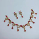 Lucentarts Jewellery Royal Look American Diamond Necklace Set