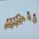 Lucentarts Jewellery Gorgeous Pota Stone And Pearl Pendant Set