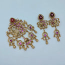 Lucentarts Jewellery Gorgeous Pota Stone And Pearl Pendant Set