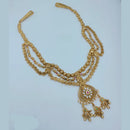 Lucentarts Jewellery Traditional Pota Stone And Pearl Kamarband for Bridal & Festive Wear