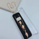 Lucentarts Jewellery Gold Plated Austrian Stone Chain Pendant