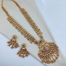 Lucentarts  Jewellery Royal Pota Kundan Stone Designer Necklace Set
